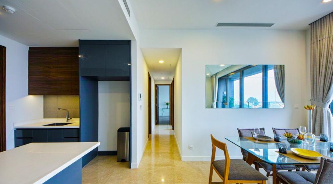 Luxurious 3-Bedroom Corner Apartment with River View at The Nassim