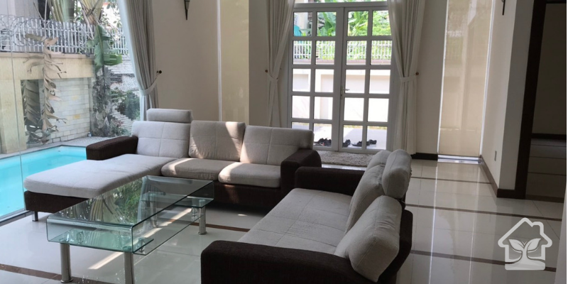 Nice villa for rent at Thao Dien