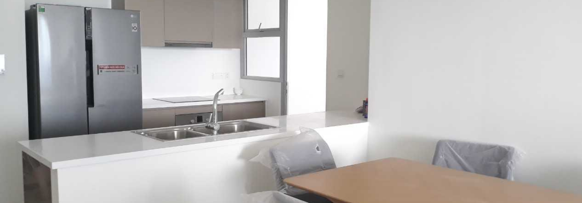 Estella Heights 3 Bedroom Apartment – open kitchen and modern equipment
