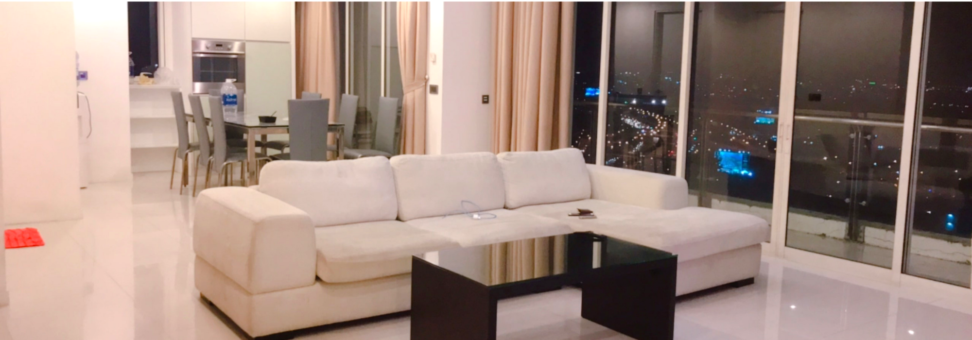 Cho thuê căn Penthouse Duplex The Estella – 3 phòng ngủ và phòng khách rộng
