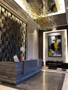lobby 1 225x300 - The Nassim Apartment, So Beautiful and Luxurious Design 1 Bedroom