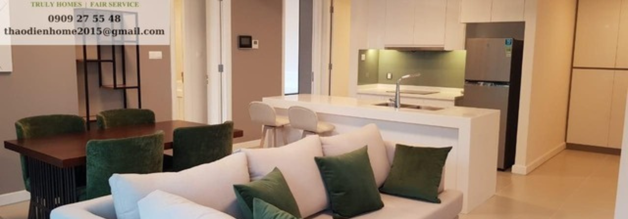 Exceptional Style With 2 Bedrooms Apartment In Gateway Thao Dien