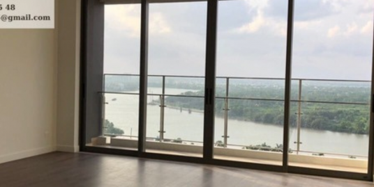Unfurnished Apartment With Amazing River View from The Nassim For Rent