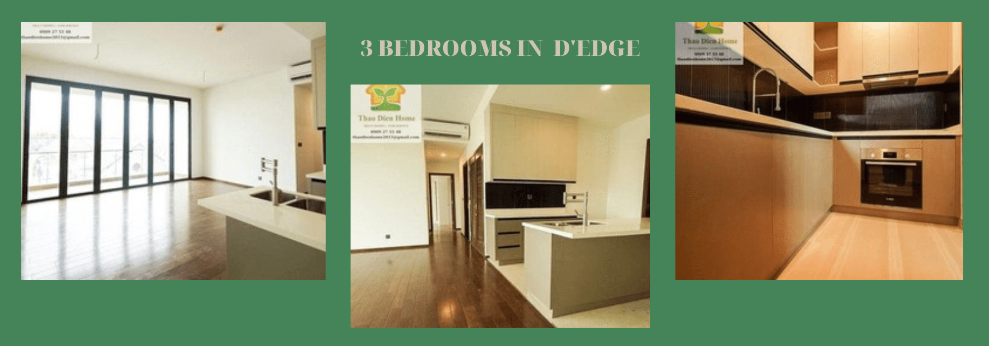 Decorate Your Dreamy Home In This Unfurnished Apartment At D’edge Thao Dien