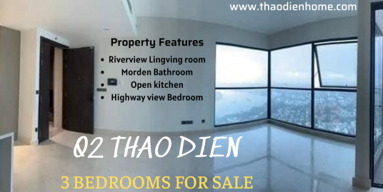 Upscale Apartment With Fantastic Facilities Available For Sale In The Q2 Thao Dien