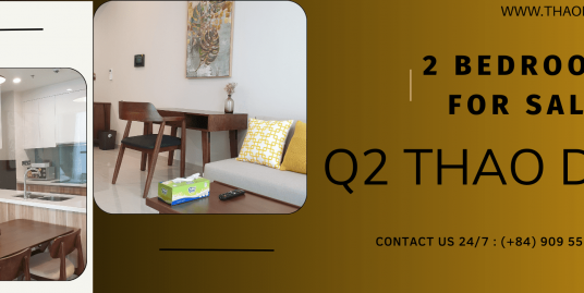 Fully Furnished Luxury 2-bedroom Apartment For Sale in Q2 Thao Dien