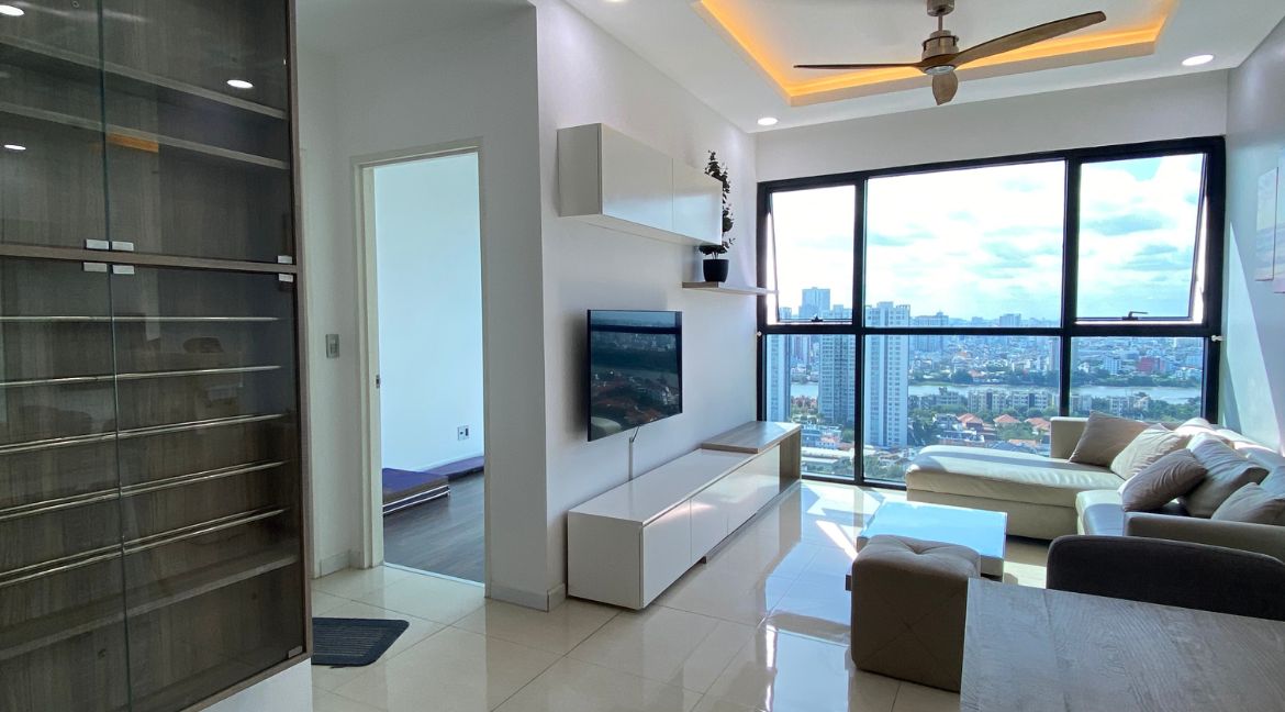 Embrace Tranquility and River Views: Fully Furnished 2BR Apartment at The Ascent