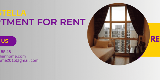 For Rent The Estella 2-Bedroom apartment With Landmark 81 view