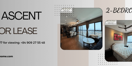 The Ascent Thao Dien – 2-Bedroom Apartment With Riverview