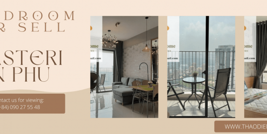 This Stunning 2-Bedroom Furnished Apartment Is Waiting For You To Come In Masteri An Phu
