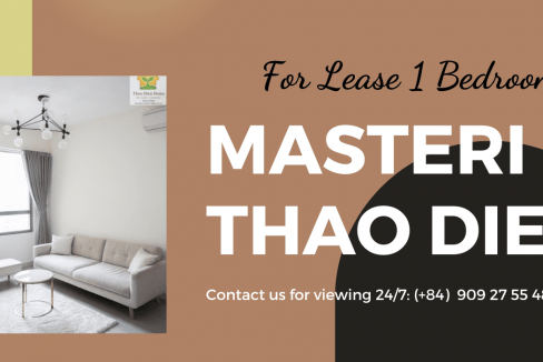 masteri thao dien 6 488x326 - Simple Design In Masteri Thao Dien 1 Bedroom Apartment Creates A Coziness