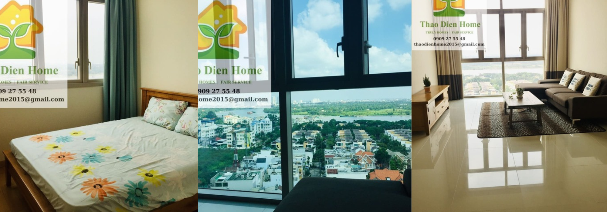 Wonderful 2-Bedroom Apartment With River View In The Vista An Phu