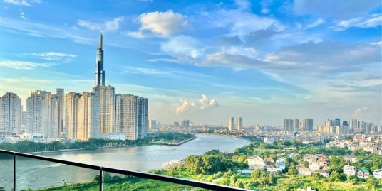 Landmark 81 & Saigon River View! 3-Bedroom in The River Thu Thiem Fully Furnished – Ready to Move In