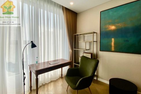 6 6 488x326 - Luxurious 2-Bedroom Apartment in LUMIÈRE Riverside with a Quiet Work Space and Elegant Furniture