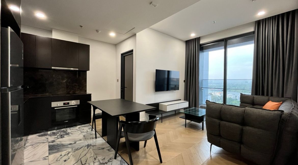 LUMIÈRE Riverside: Stylish 2BR Apartment with Saigon River Views – Full Amenities
