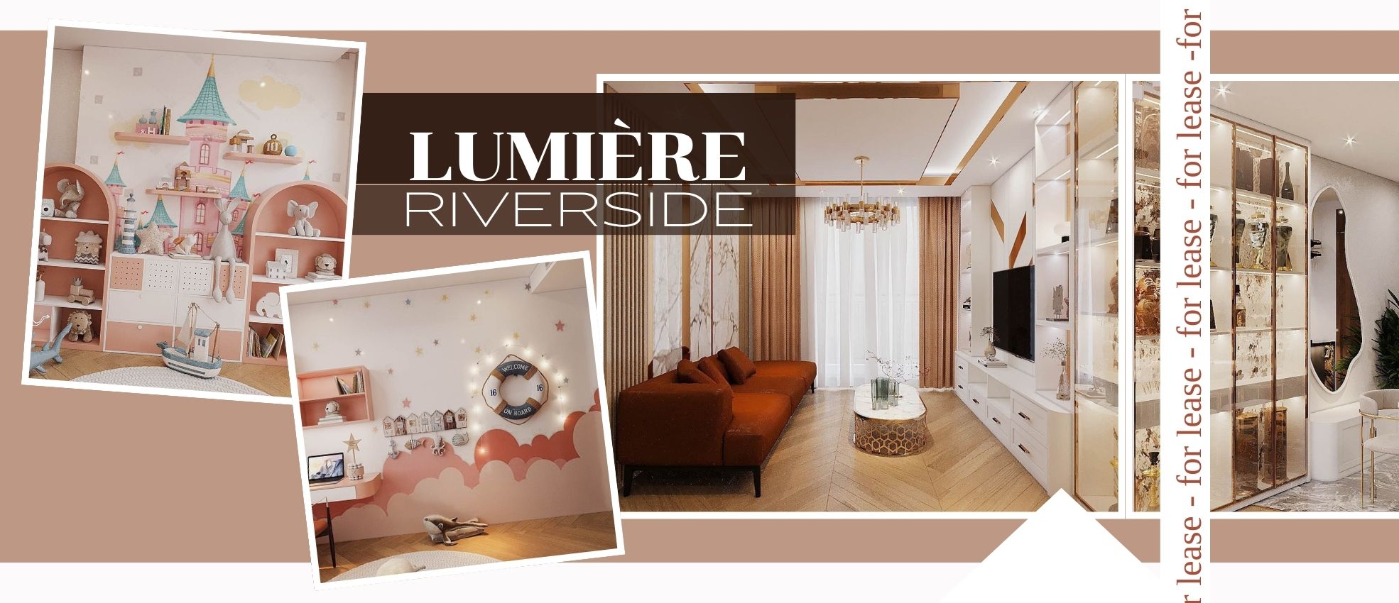 LU E08.11 homepage - Sweet & Charming 3BR LUMIÈRE Riverside with River View & Private Garden