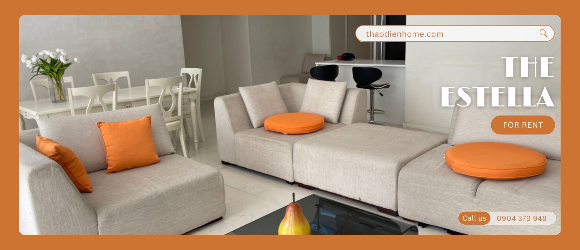 Spacious 3-Bedroom Apartment in The Estella with Modern Furnishings