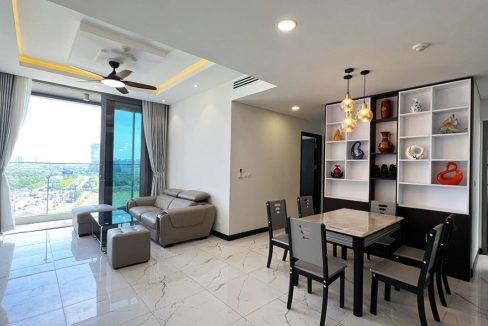 1 15 488x326 - Căn hộ 2 phòng ngủ thoáng mát với tầm nhìn toàn cảnh ra sông tại Linden Residences - Empire City